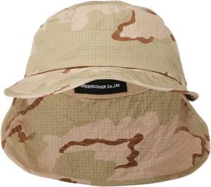 Undercover Camouflage Bucket Hat Beige Unisex