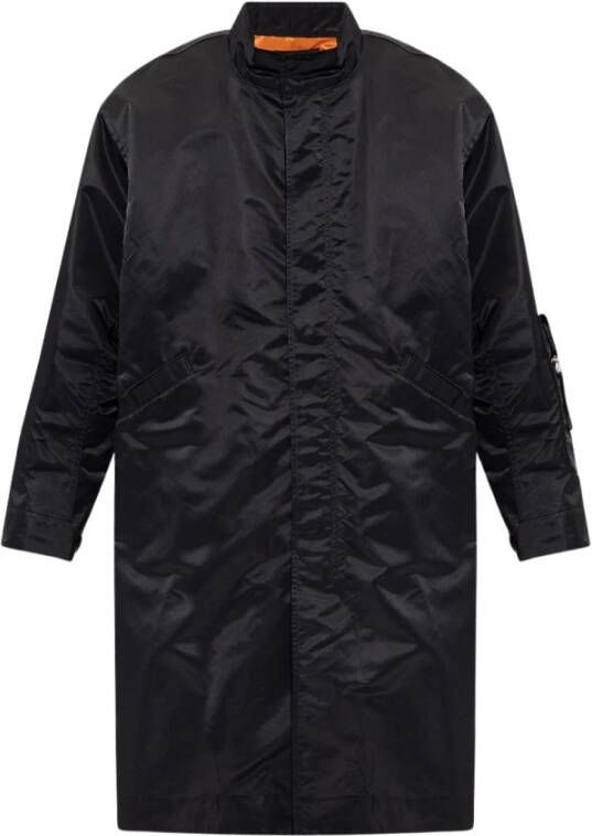 Undercover Extra grote jas Zwart Heren