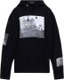 Undercover Hoodie with patch Zwart - Thumbnail 1