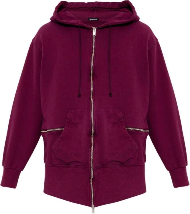 Undercover Relaxed-fitting hoodie Paars