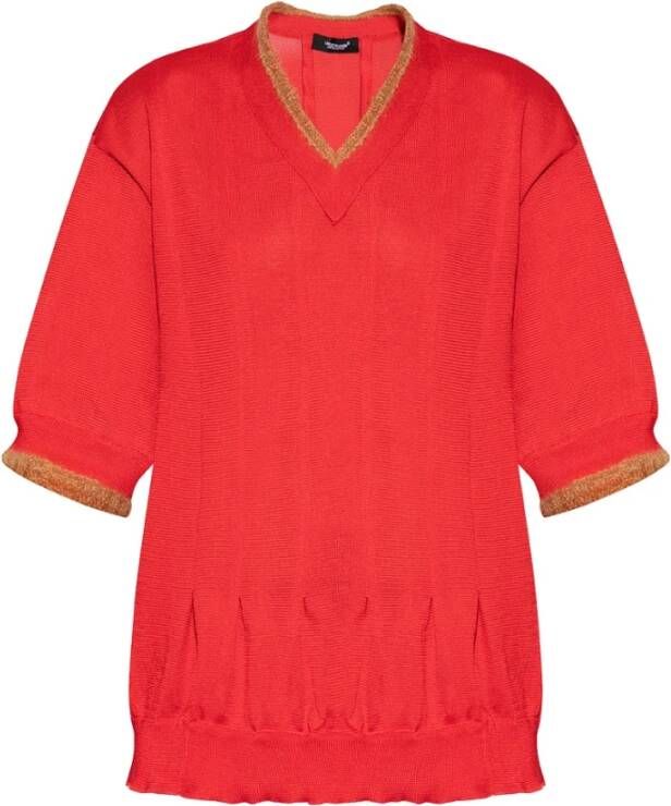 Undercover Short-sleeved sweater Rood Dames