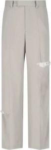 Undercover Straight Trousers Grijs Dames