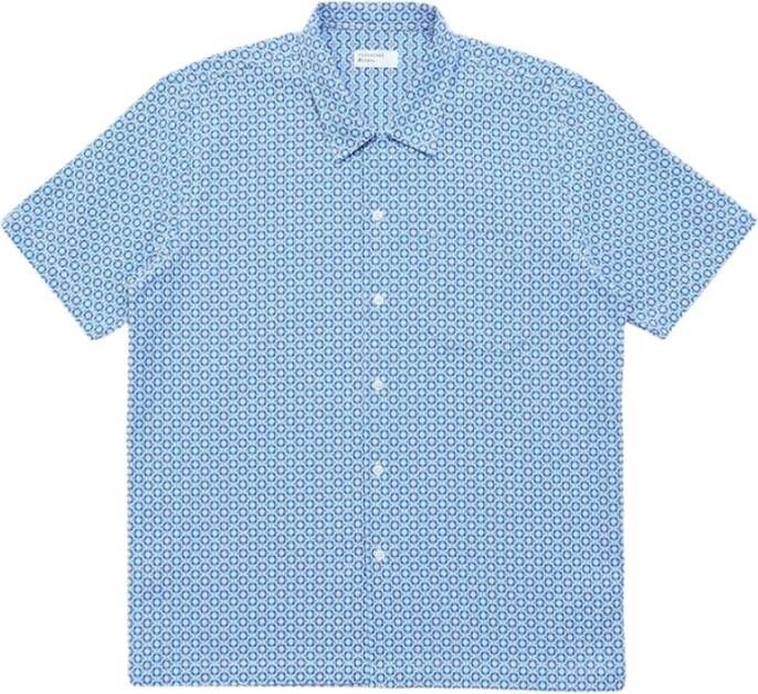 Universal Works Alledaagse t-shirts Blauw Heren