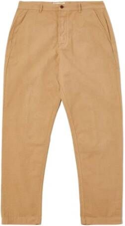 Universal Works Cropped Trousers Beige Heren