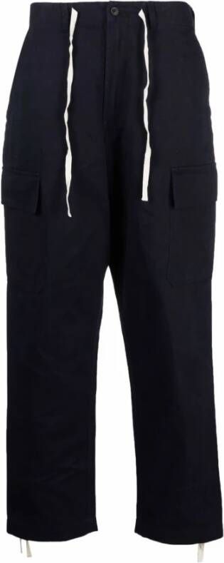 Universal Works Broek Blauw Heren