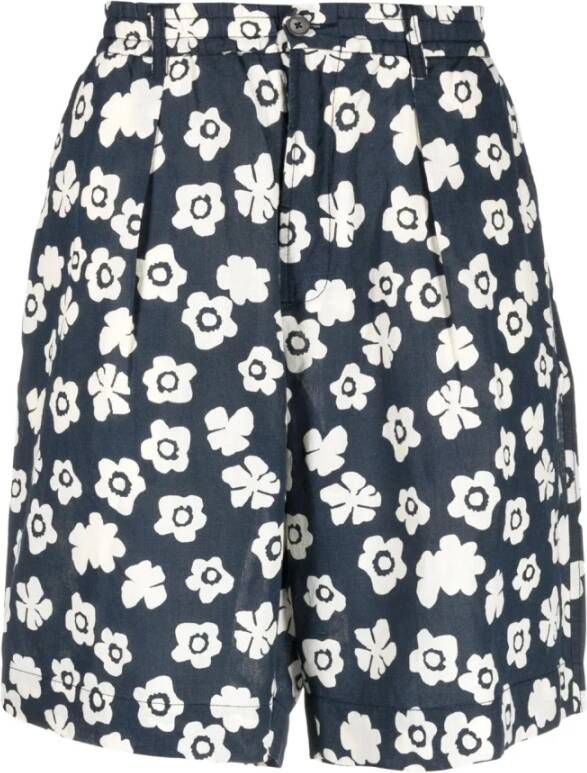 Universal Works Casual Shorts Blauw Heren
