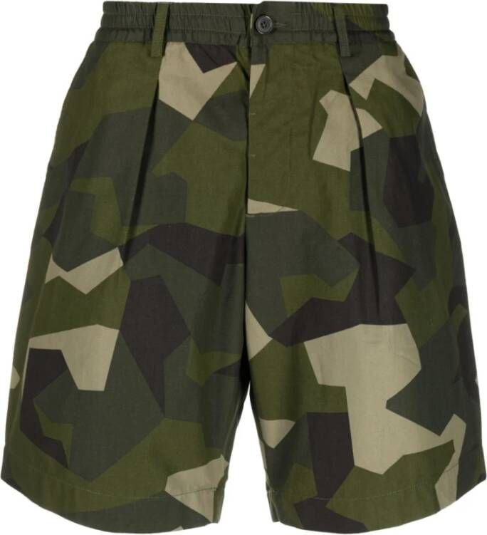 Universal Works Casual Shorts Groen Heren