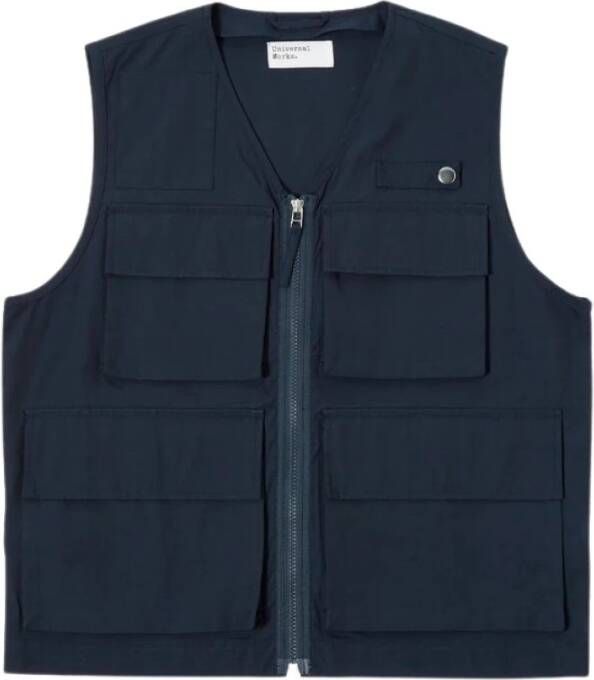 Universal Works Jassen Blauw Heren