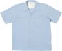 Universal Works Short Sleeve Shirts Blauw Heren - Thumbnail 1