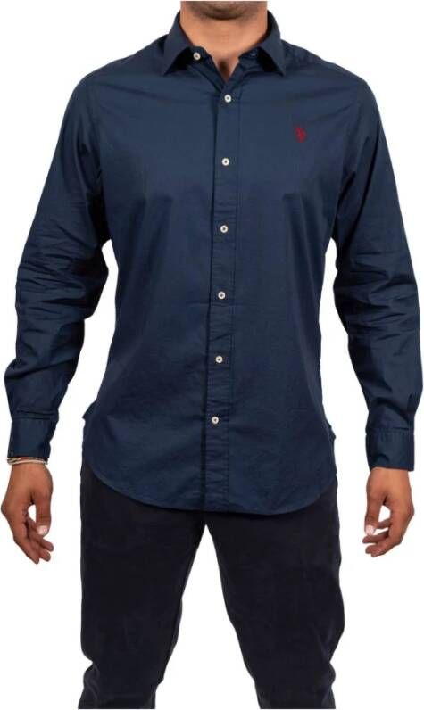 U.s. Polo Assn. Alledaagse t-Overhemd Blue Heren