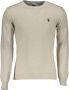 U.s. Polo Assn. Beige Wol Heren Pullover Trui Beige Heren - Thumbnail 1