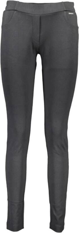 U.s. Polo Assn. Zwarte Leggings met Elastische Taille Black Dames