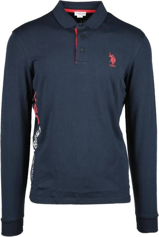 U.s. Polo Assn. Blauw Overhemd voor Heren Blauw Heren
