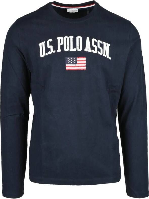 U.s. Polo Assn. Blauw T-shirt voor mannen Blauw Heren