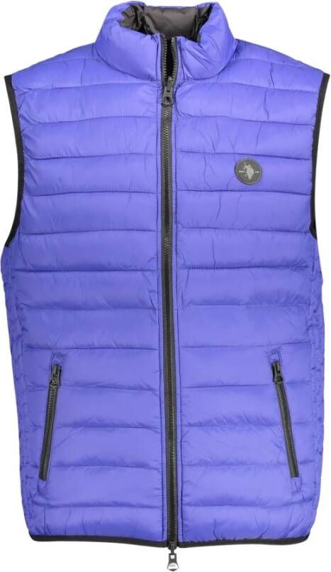 U.s. Polo Assn. Omkeerbaar Mouwloos Jack Blauw Zwart Blue Heren