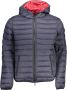U.s. Polo Assn. Blauw-Rode Omkeerbare Casual Jas Blue Heren - Thumbnail 1