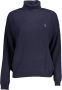 U.s. Polo Assn. Stijlvolle wollen coltrui Blue Dames - Thumbnail 1