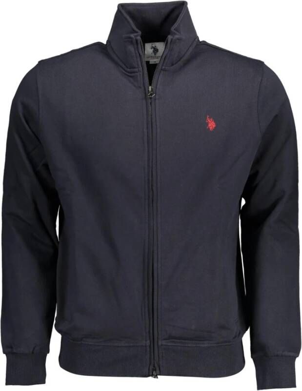 U.s. Polo Assn. Blauwe Geborduurde Katoenen Trui Blue Heren