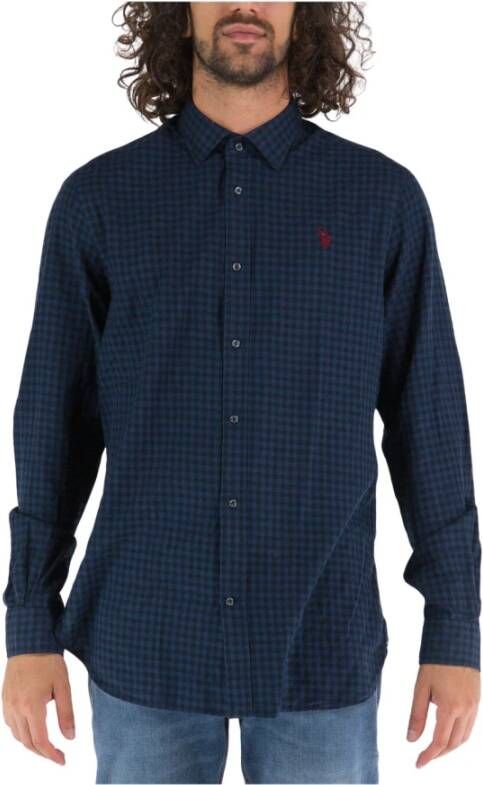 U.s. Polo Assn. Casual overhemd Blauw Heren