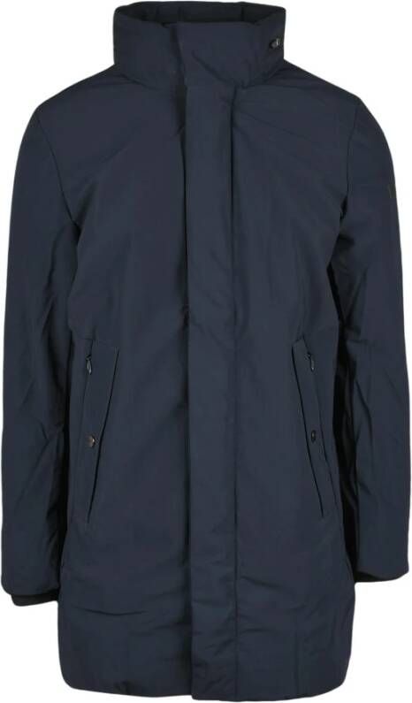 U.s. Polo Assn. Donkerblauwe Jas voor Heren Blue Heren