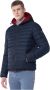 U.s. Polo Assn. Blauw-Rode Omkeerbare Casual Jas Blue Heren - Thumbnail 3