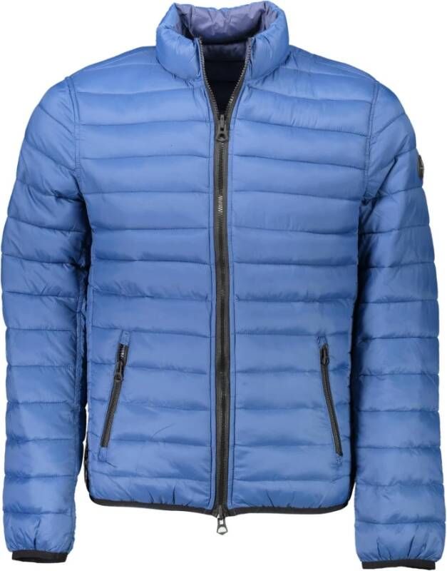 U.s. Polo Assn. Blauwe Nylon Herenjas Blue Heren