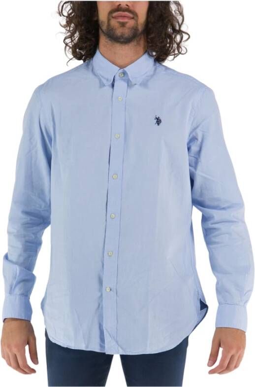U.s. Polo Assn. Formele shirts Blauw Heren