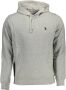 U.s. Polo Assn. Grijze Katoenen Trui met Lange Mouwen en Geborduurd Logo Gray Heren - Thumbnail 2