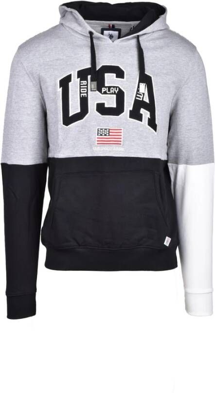 U.s. Polo Assn. Grijze Sweatshirt voor Heren Grijs Heren
