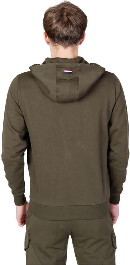 U.s. Polo Assn. Groene Hoodie van Katoen Green Heren - Foto 3