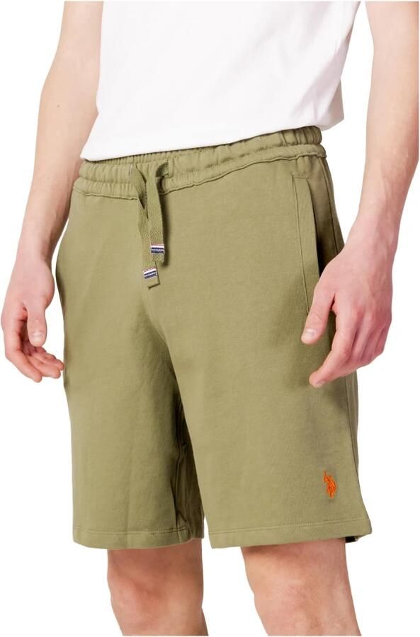 U.s. Polo Assn. Groene katoenen Bermuda shorts Green Heren - Foto 4