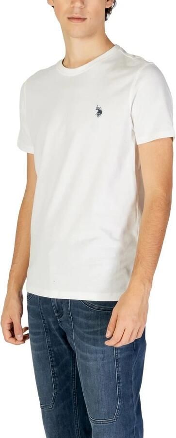 U.s. Polo Assn. Zachte en comfortabele witte Arjun T-shirt met logo White Heren - Foto 5