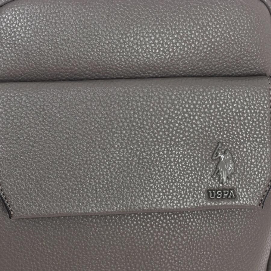 U.s. Polo Assn. Heren Synthetische Bandolier Tas Gray Heren