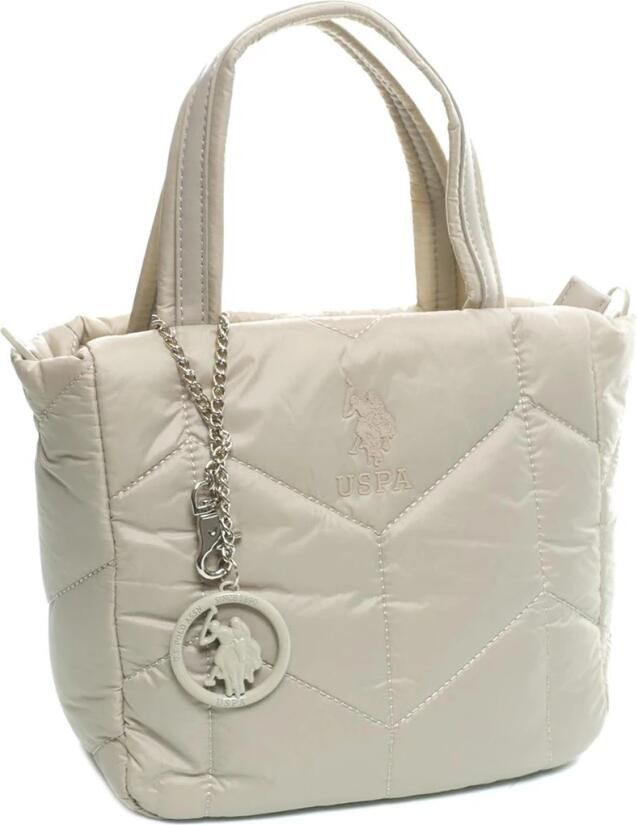 U.s. Polo Assn. Heren Synthetische Hobo Tas Beige Dames - Foto 3