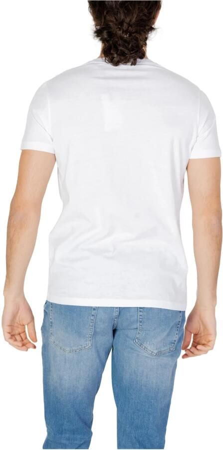 U.s. Polo Assn. Heren T-shirt Lente Zomer Collectie White Heren - Foto 2