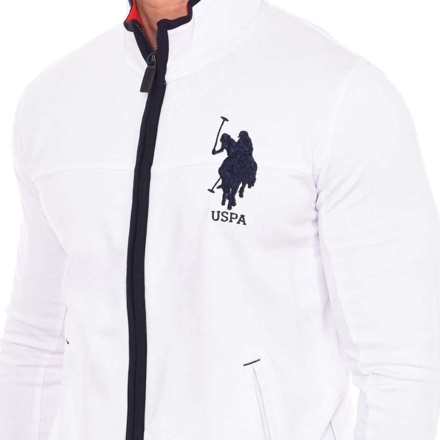 U.s. Polo Assn. Hoodie met rits White Heren - Foto 2