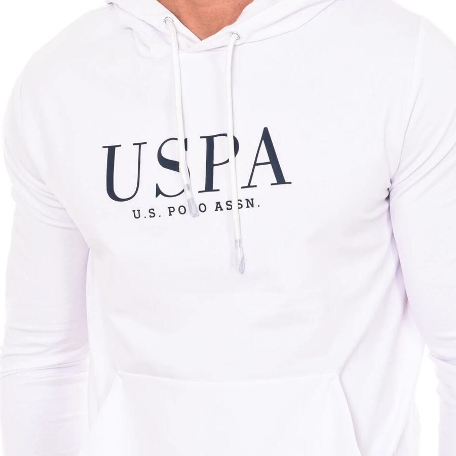 U.s. Polo Assn. Hoodie met verstelbaar trekkoord White Heren - Foto 2