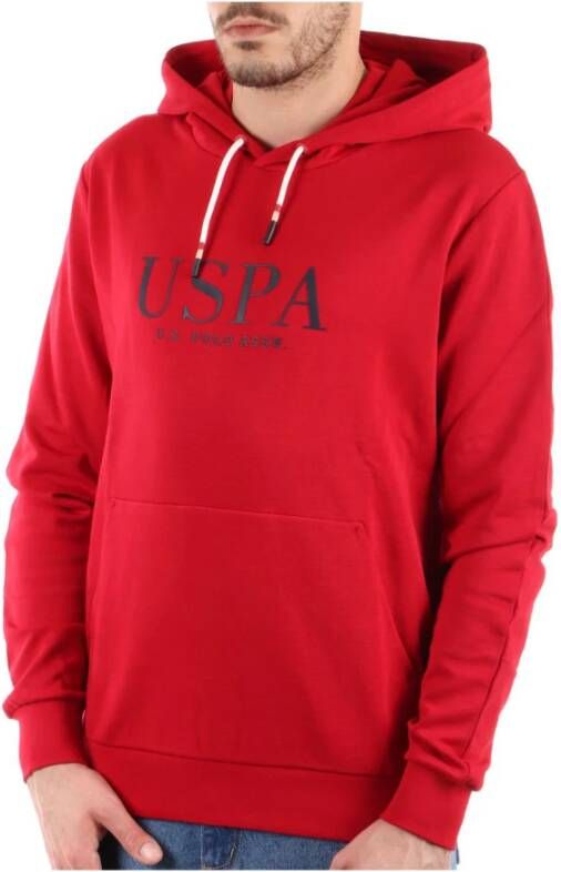 U.s. Polo Assn. Hoodies Rood Heren