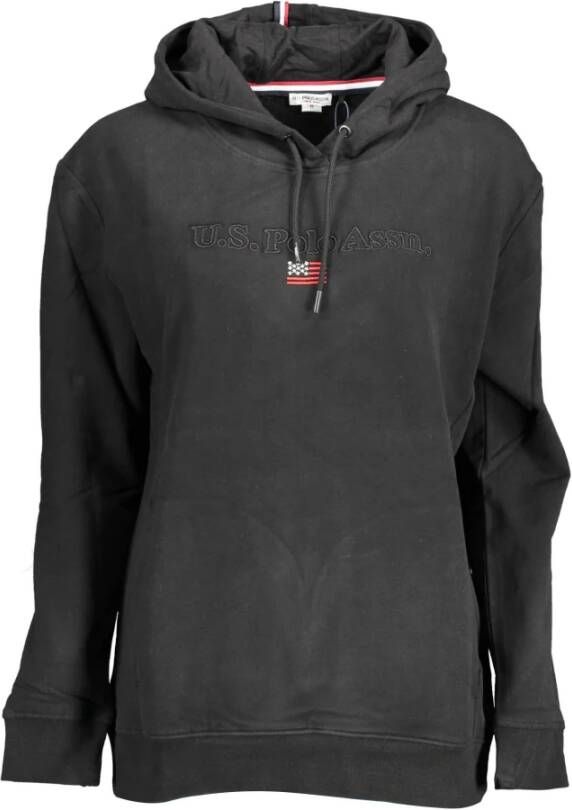 U.s. Polo Assn. Elegant sweatshirt met contrastdetails Black