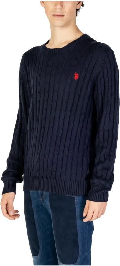 U.s. Polo Assn. Mannen Gebreide Kleding Collectie voor Herfst Winter Blue Heren - Foto 4