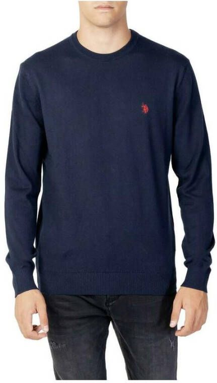 U.s. Polo Assn. Men& Blue Knitwear Blauw Heren