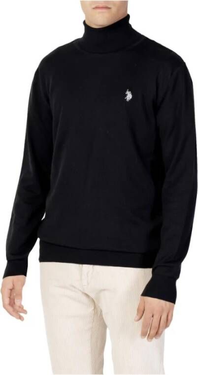 U.s. Polo Assn. Ons. Polo Assn. Mannen & Black Knitwear Zwart Heren