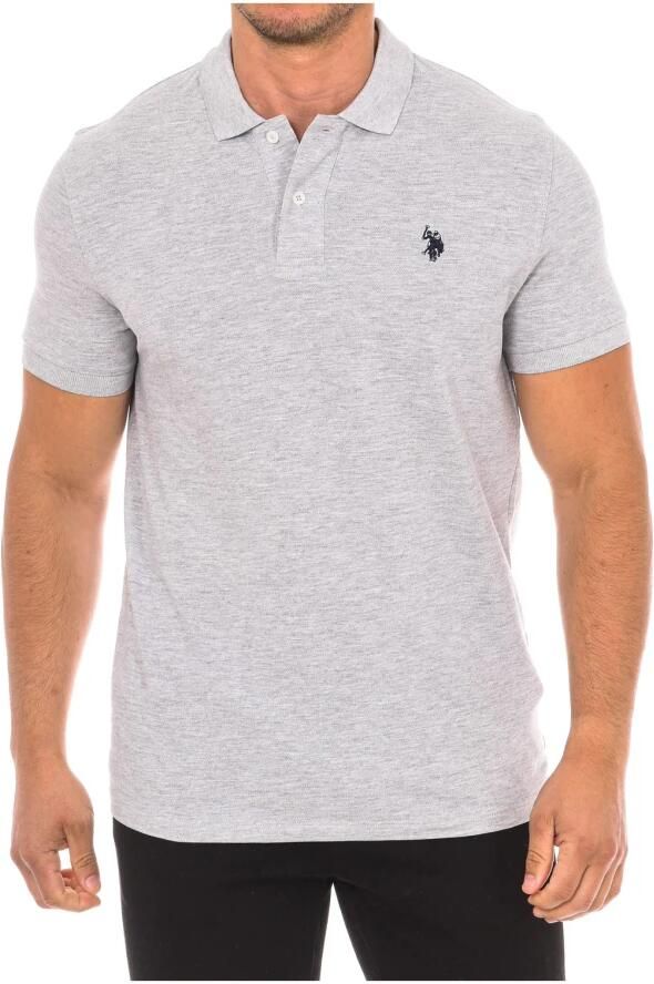 U.s. Polo Assn. Polo met korte mouwen Gray Heren - Foto 3