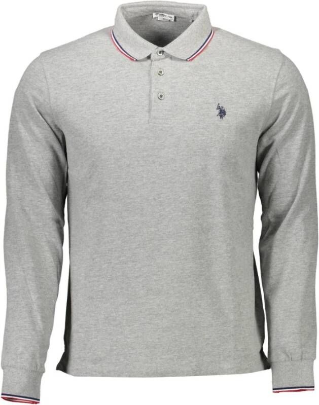 U.s. Polo Assn. Polo Shirt Grijs Heren