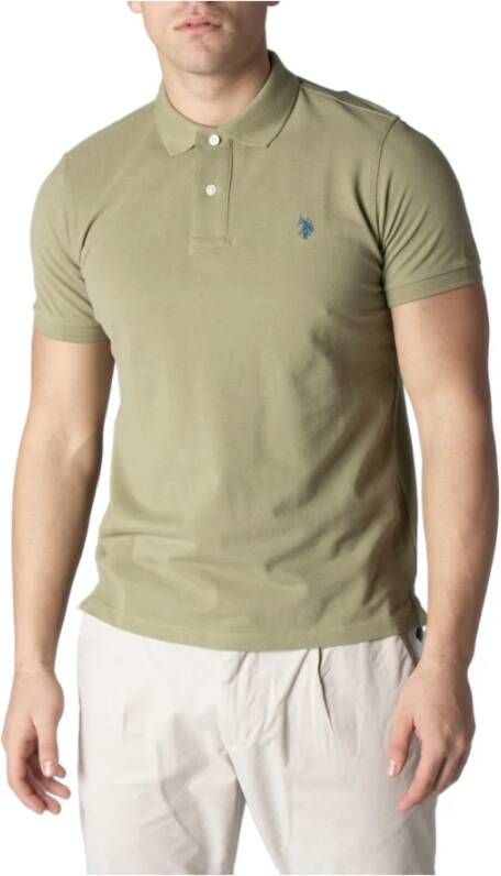 U.s. Polo Assn. Polo Shirts Green Heren