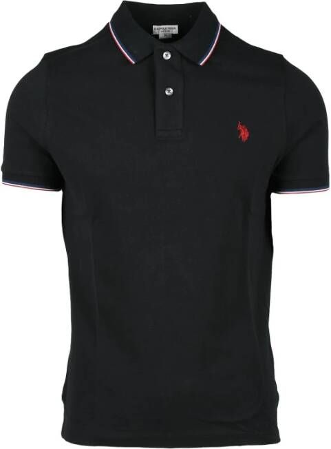 U.s. Polo Assn. Polo Shirt Zwart Heren