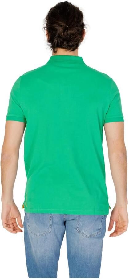 U.s. Polo Assn. Polo Shirt Korte Mouw Collectie Lente Zomer Green Heren - Foto 4