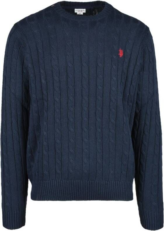 U.s. Polo Assn. Rode Herentrui Blauw Heren