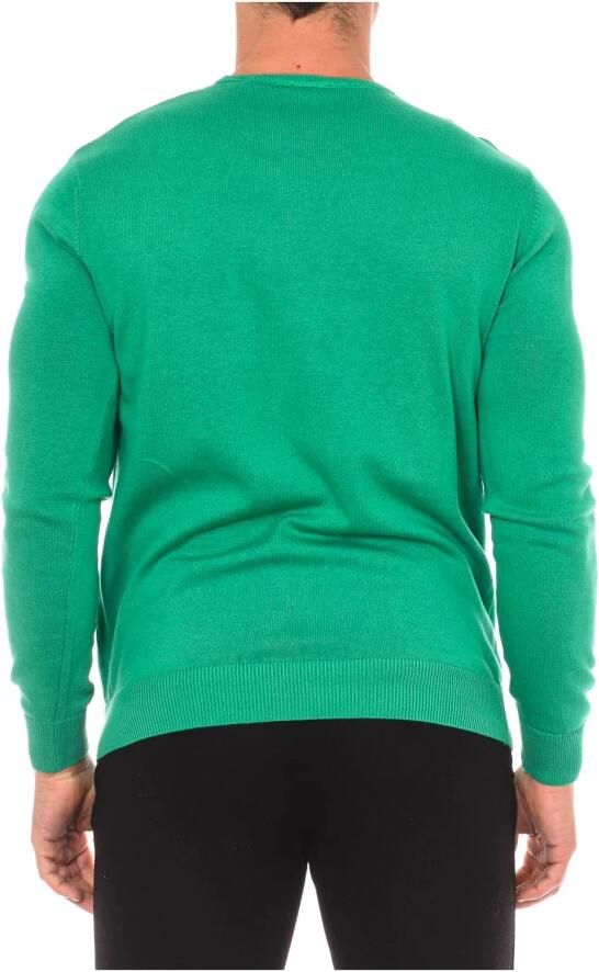 U.s. Polo Assn. Ronde Hals Lange Mouw Jersey Green Heren - Foto 3