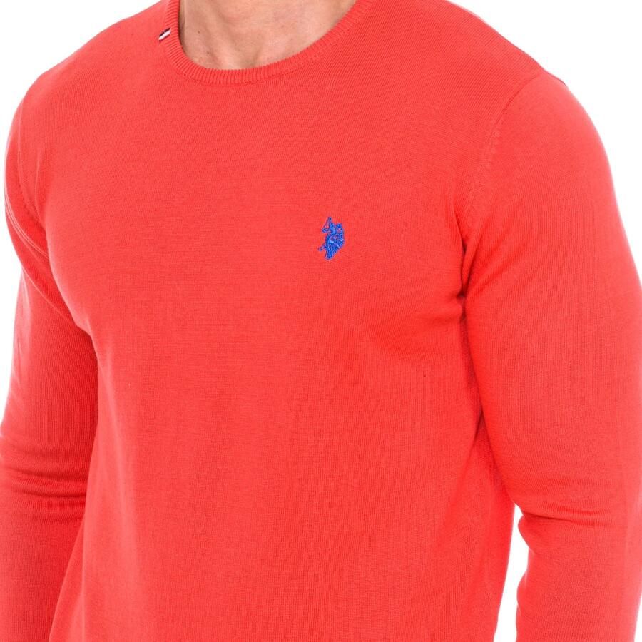U.s. Polo Assn. Ronde Hals Lange Mouw Jersey Red Heren - Foto 2